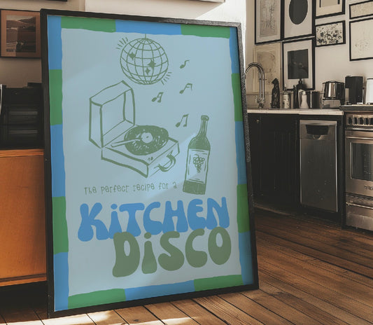 Kitchen Disco Art Print