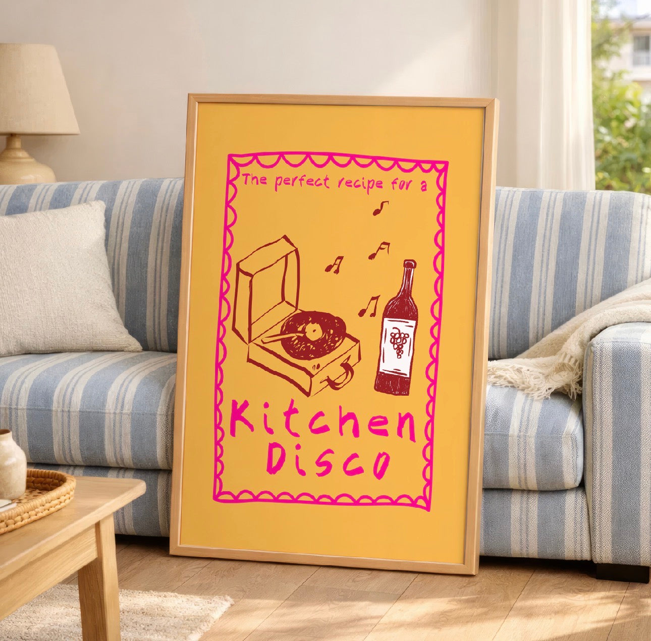 Kitchen Disco Art Print