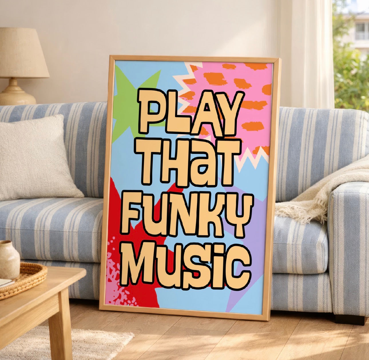 Play That Funky Music Art Print