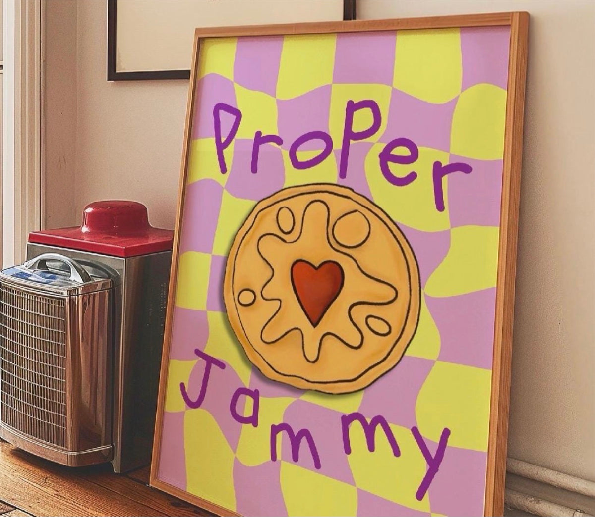 Proper Jammy Art Print
