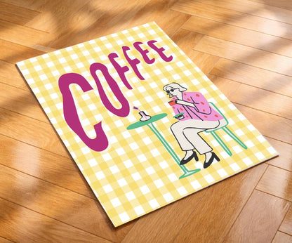 Coffee Art Print