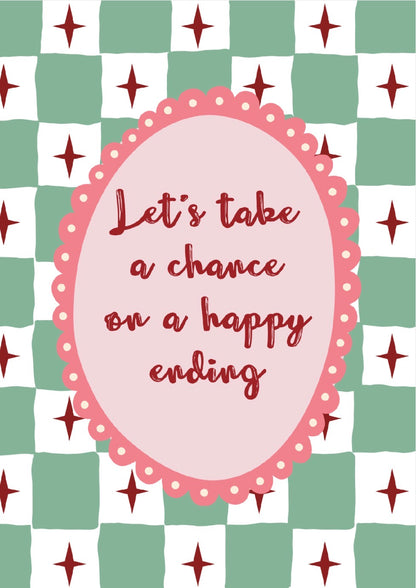 Happy Ending Art Print