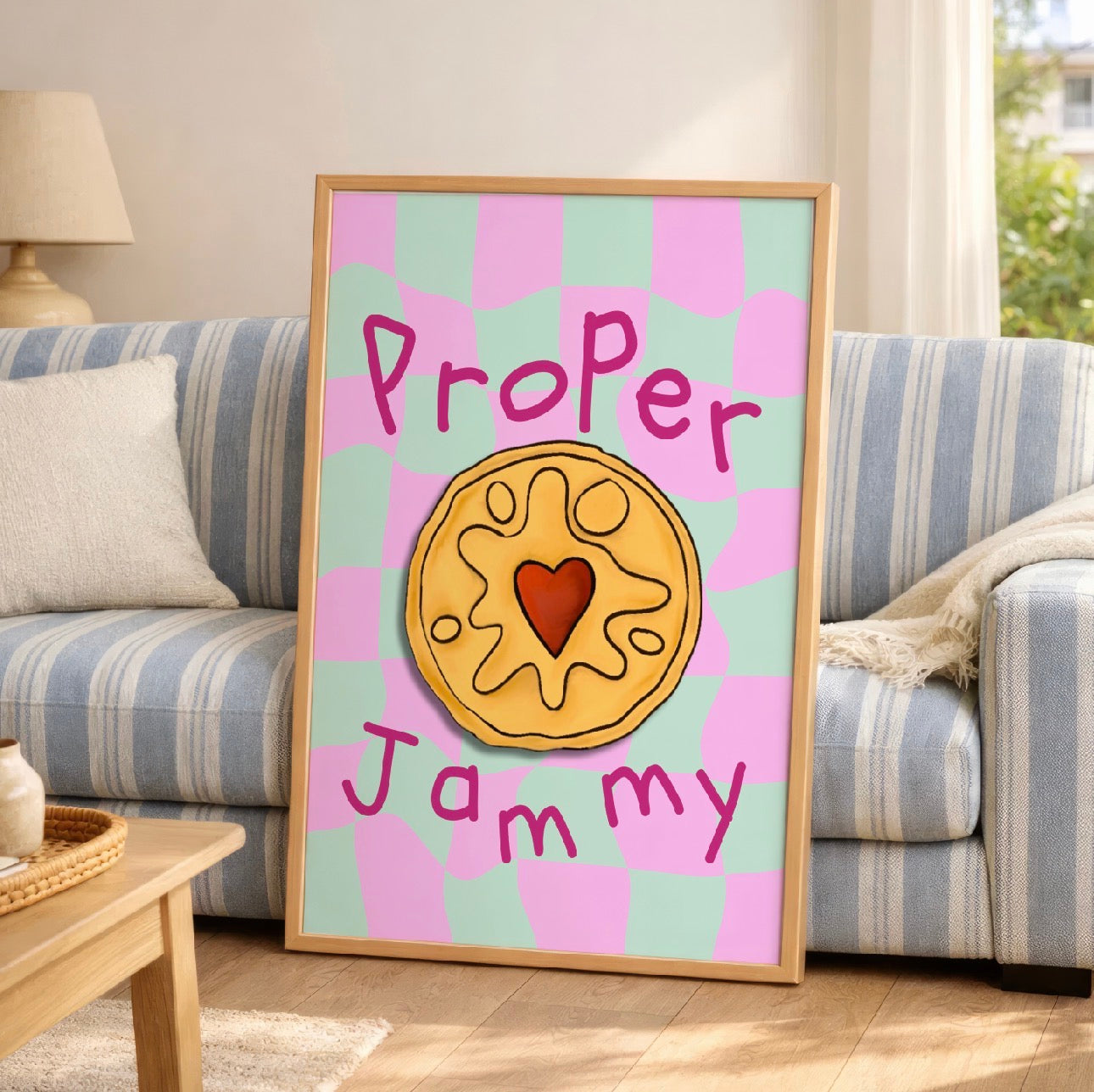 Proper Jammy Art Print