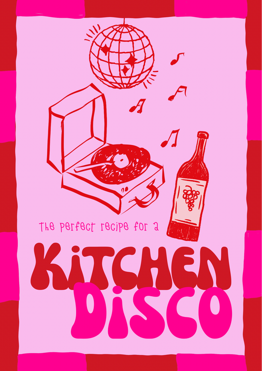 Kitchen Disco Art Print