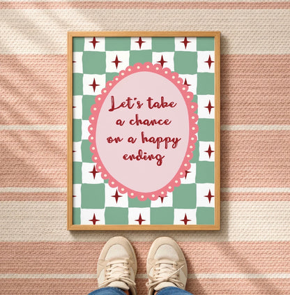 Happy Ending Art Print