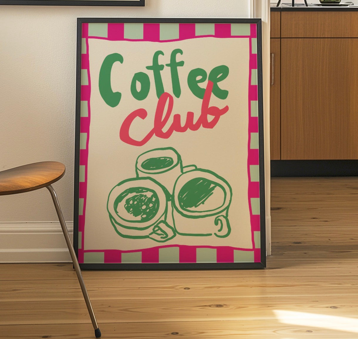 Coffee Club Art Print