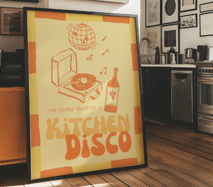 Kitchen Disco Art Print