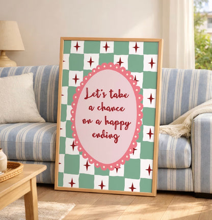 Happy Ending Art Print