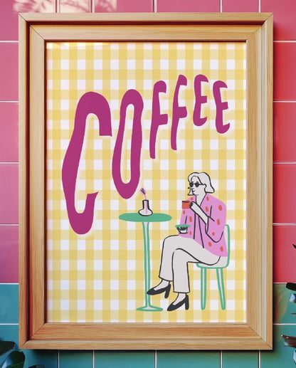 Coffee Art Print