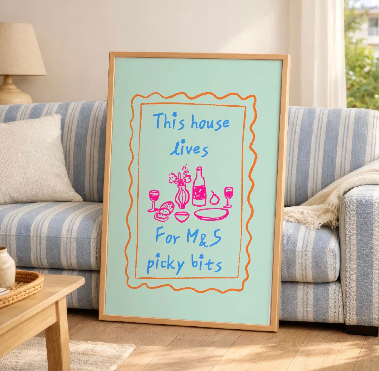 M&S Picky Bits A4 Art Print