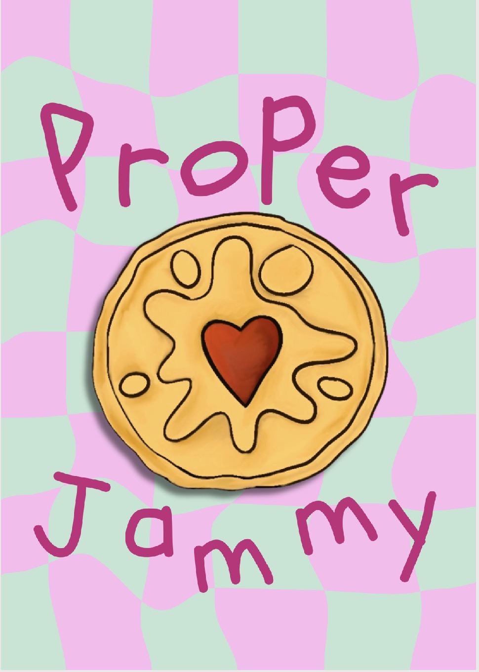 Proper Jammy Art Print