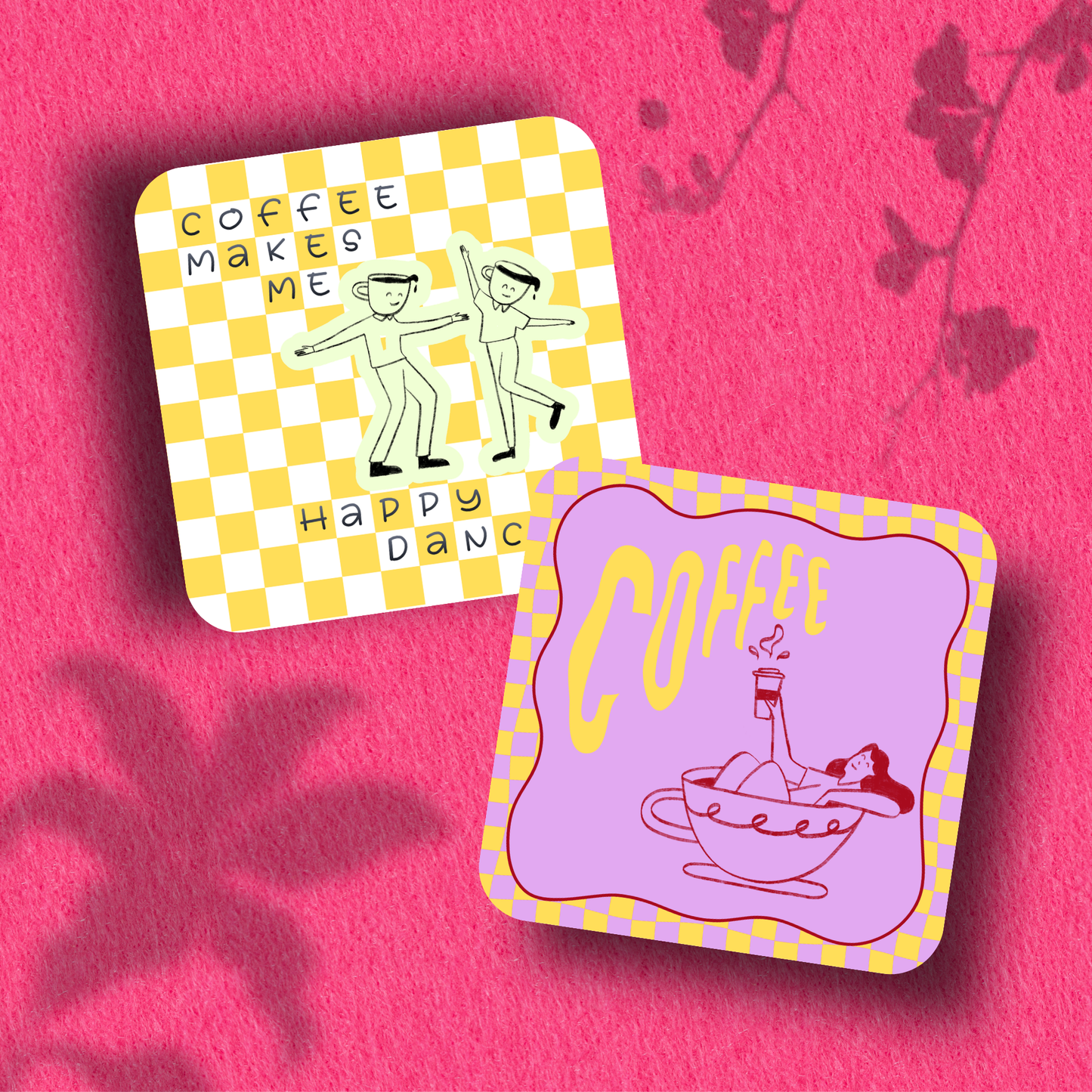 ‘Coffee Lover’ Coaster Set