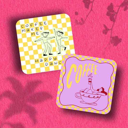 ‘Coffee Lover’ Coaster Set