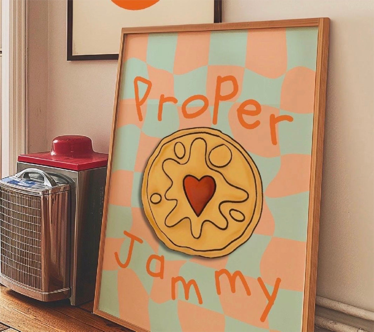 Proper Jammy Art Print