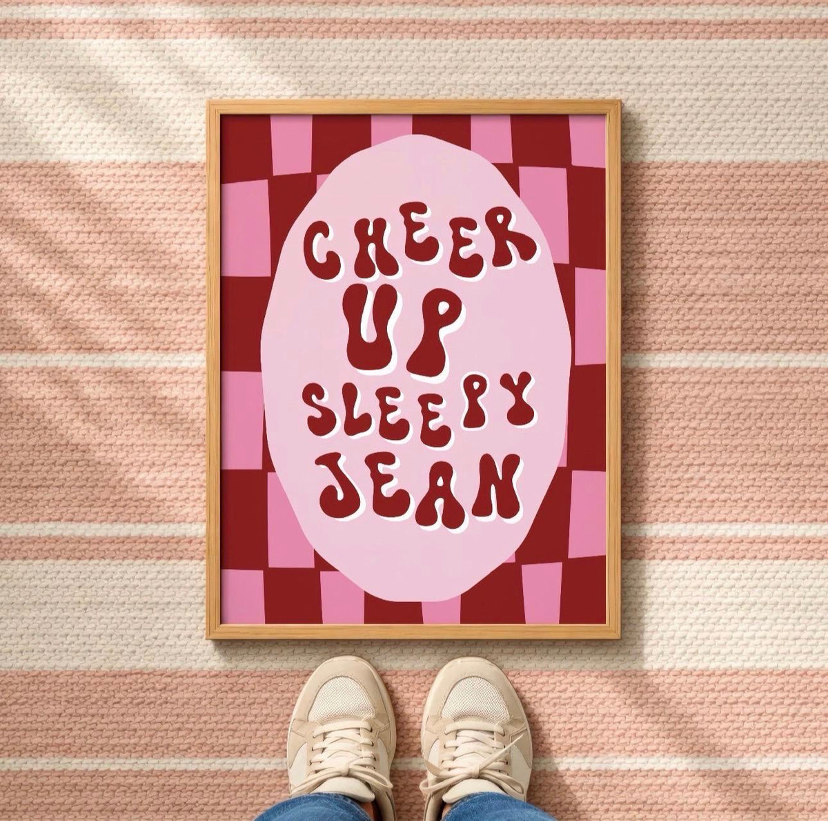 Cheer Up Sleepy Jean Art Print