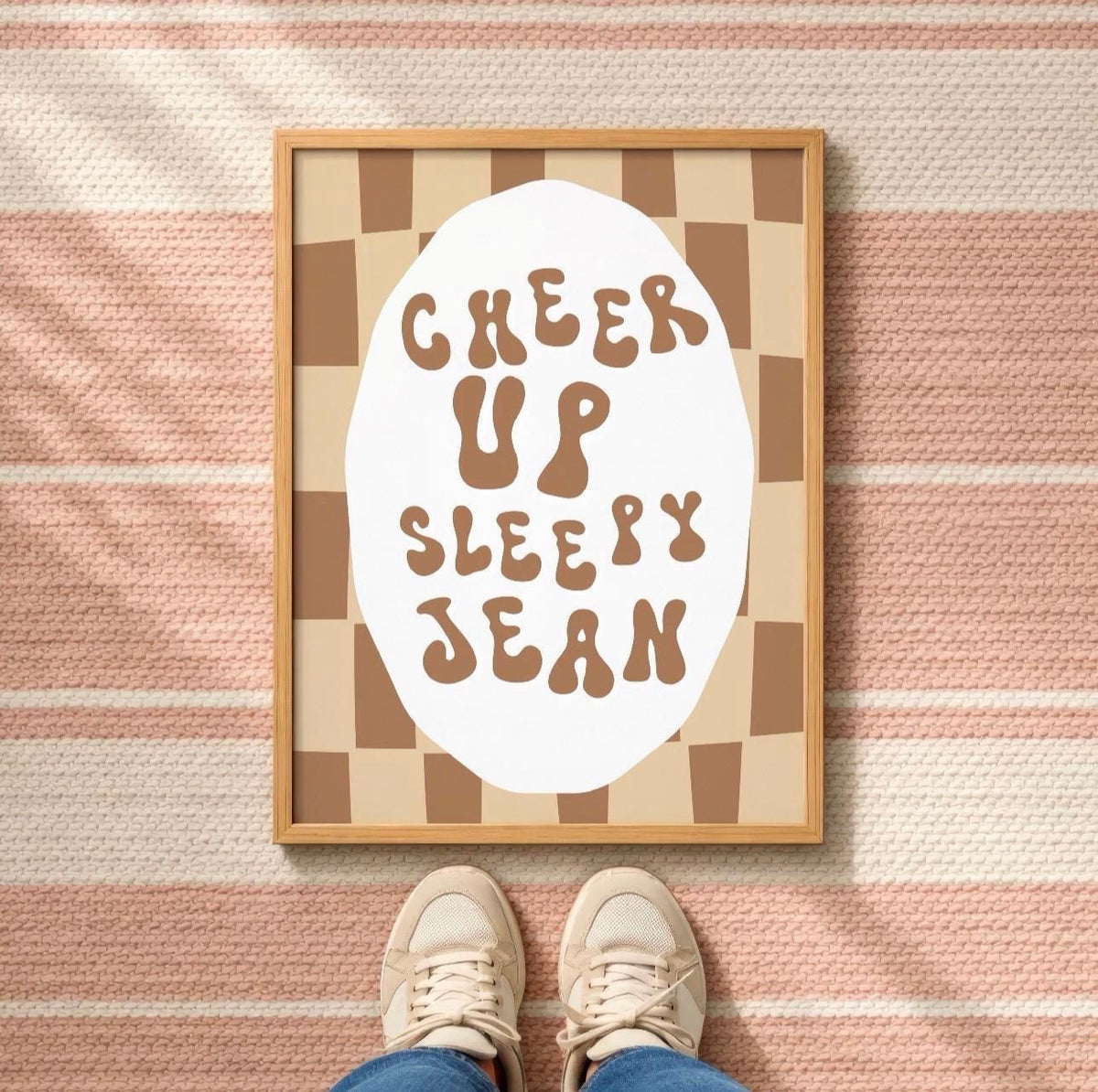 Cheer Up Sleepy Jean Art Print